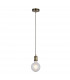 Cambourne 1 Light Pendant Antique Brass Plate-4