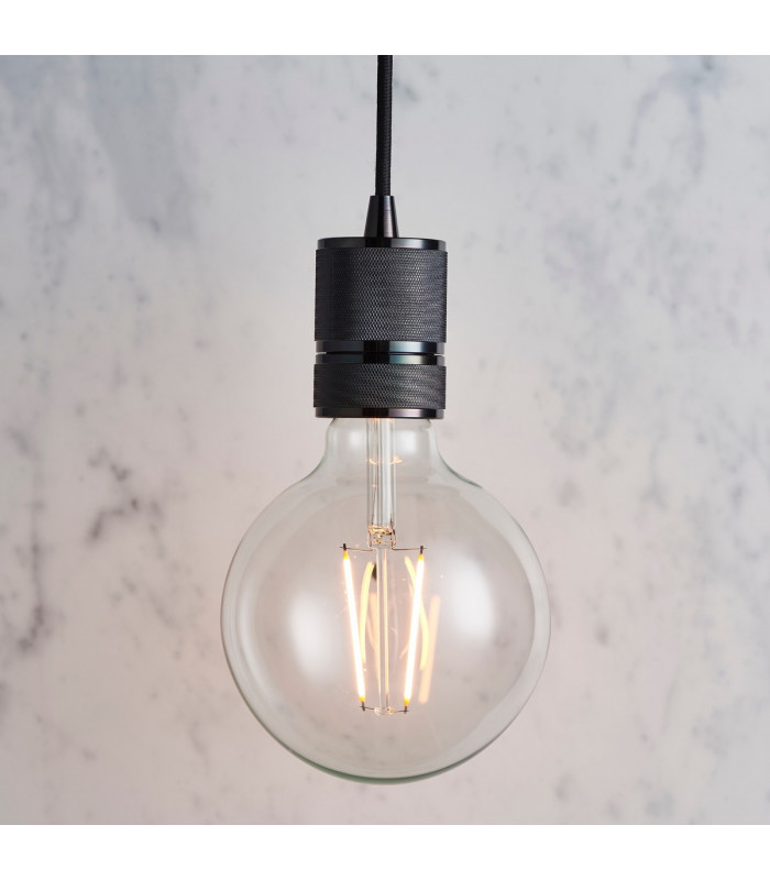 Urban 1 Light Pendant Black Chrome Plate-1