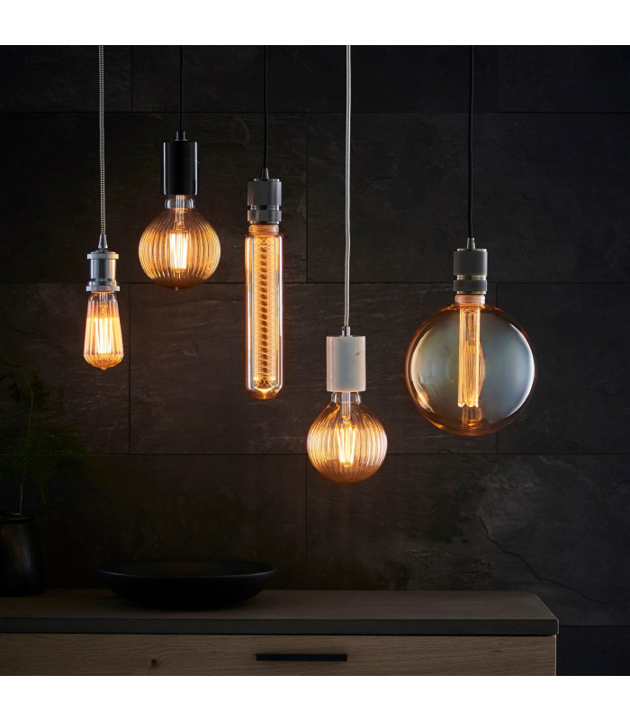 Urban 1 Light Pendant Black Chrome Plate-4