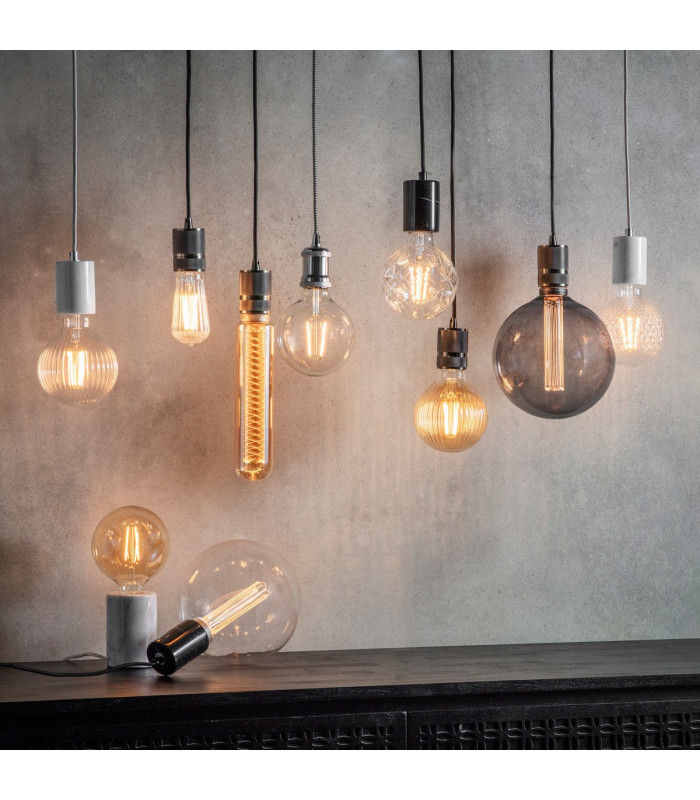 Urban 1 Light Pendant Black Chrome Plate-5