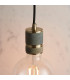 Urban 1 Light Pendant Antique Brass Plate-2