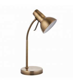 Amalfi LED 1 Light Table Lamp Antique Brass