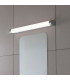 Moda LED 1 Light Bathroom Wall White Ribbed-1