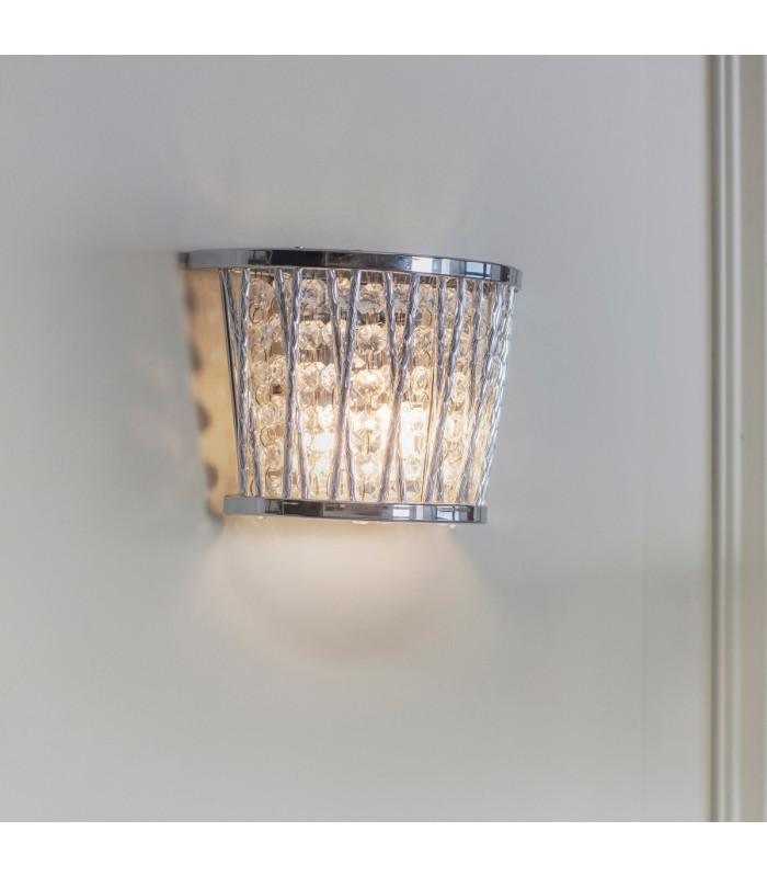 Sophia 1 Light Wall Chrome-1