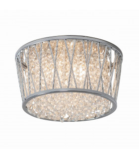 Sophia 3 Light Flush Chrome
