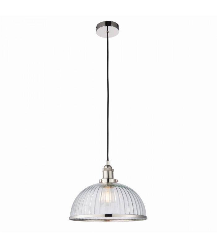 Hansen 1 Light Pendant Bright Nickel-5