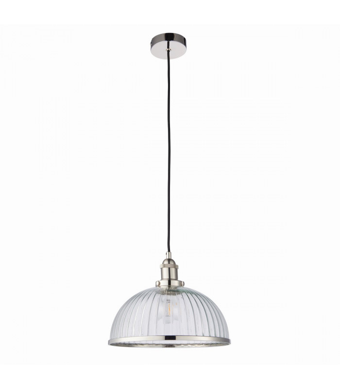 Hansen 1 Light Pendant Bright Nickel-6