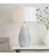 Livia 1 Light Table Lamp Silver Mercury Glass-1