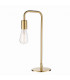 Rubens 1 Light Table Lamp Satin Brushed Gold Plate