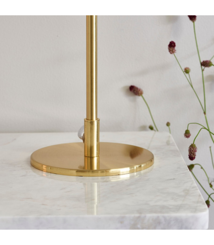 Rubens 1 Light Table Lamp Satin Brushed Gold Plate-3