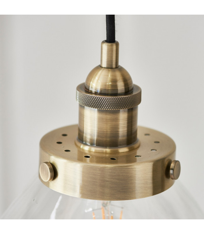 Hansen 1 Light Pendant Glass-3