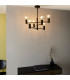 Studio 6 Light Semi Flush Light Matt Black-2