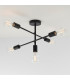 Studio 5 Light Semi Flush Light Matt Black-1