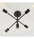 Studio 5 Light Semi Flush Light Matt Black-2