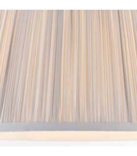 Freya 1 Light Shade Light Silver Silk-1