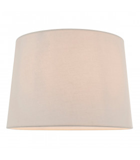 Mia 1 Light Shade Light Vintage White Linen