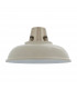Henley 1 Light Ceiling Pendant Gloss Taupe & Satin Nickel Plate