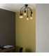 Studio 6 Light Semi Flush Light Matt Black-2