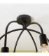 Studio 6 Light Semi Flush Light Matt Black-4