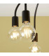 Studio 6 Light Semi Flush Light Matt Black-5