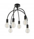 Studio 6 Light Semi Flush Light Matt Black-6