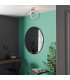 Avali LED Semi Flush Light Chrome Plate & White Acrylic-3