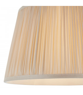 Freya 1 Light Shade Light Oyster Silk-1