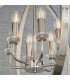 Ritz 6 Light Ceiling Pendant Bright Nickel & Clear Faceted Acrylic-4
