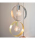 Hoop 5 Light Cluster Ceiling Pendant Brushed Brass & Brushed Nickel-4
