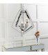 Riona 3 Light Ceiling Pendant Chrome Plate-2
