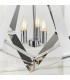 Riona 3 Light Ceiling Pendant Chrome Plate-4
