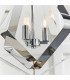 Riona 3 Light Ceiling Pendant Chrome Plate-6