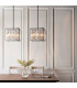 Acadia 4 Light Ceiling Pendant Chrome Plate & Clear Crystal Glass-3