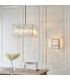 Acadia 6 Light Ceiling Pendant Chrome Plate & Clear Crystal Glass-3