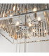 Acadia 6 Light Ceiling Pendant Chrome Plate & Clear Crystal Glass-6