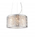 Fayola 6 Light Ceiling Pendant Chrome Plate & Clear Crystal