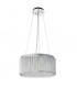 Galina 12 Light Ceiling Pendant Chrome Plate & Clear Crystal, G9