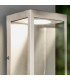 Dean LED Outdoor Wall Light Brushed Stainless Steel & Clear Glass-3