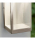 Dean LED Outdoor Wall Light Brushed Stainless Steel & Clear Glass-4