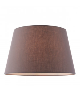 Evie 1 Light Shade Light Charcoal Cotton