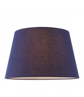 Evie 1 Light Shade Light Navy Cotton