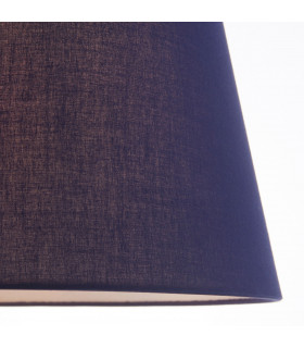 Evie 1 Light Shade Light Navy Cotton-1