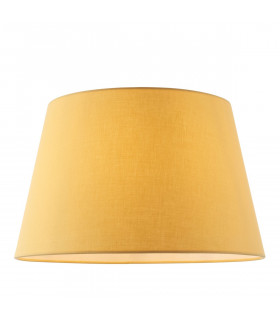 Evie 1 Light Shade Light Yellow Cotton
