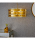 Eldora 5 Light Round Ceiling Pendant Gold Effect Plate-2