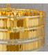 Eldora 5 Light Round Ceiling Pendant Gold Effect Plate-4