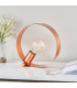 Hoop 1 Light Table Light Brushed Copper-1