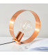 Hoop 1 Light Table Light Brushed Copper-3