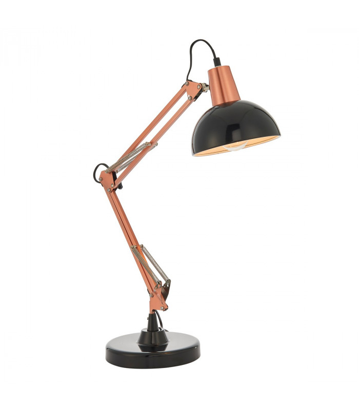 Marshall 1 Light Table Light Bronze & Satin Black