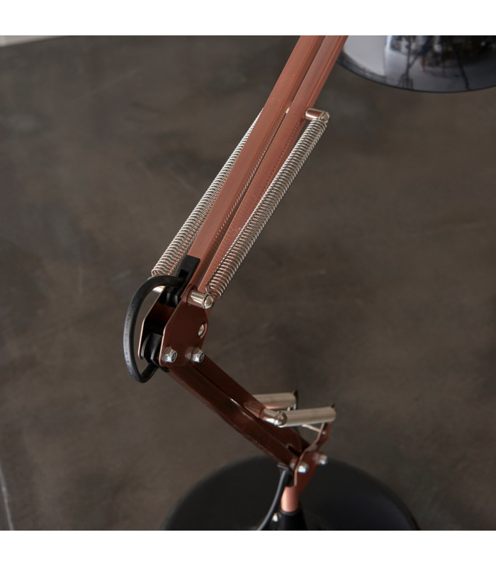 Marshall 1 Light Table Light Bronze & Satin Black-6