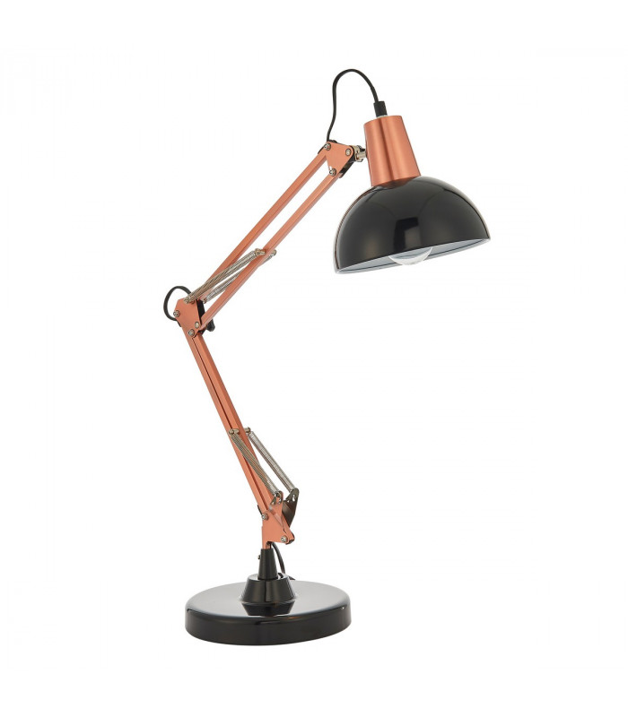 Marshall 1 Light Table Light Bronze & Satin Black, E27